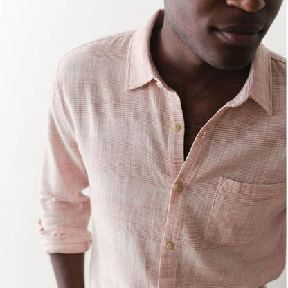 Marine Layer Men's Classic Selvage Long Sleeve Shirt