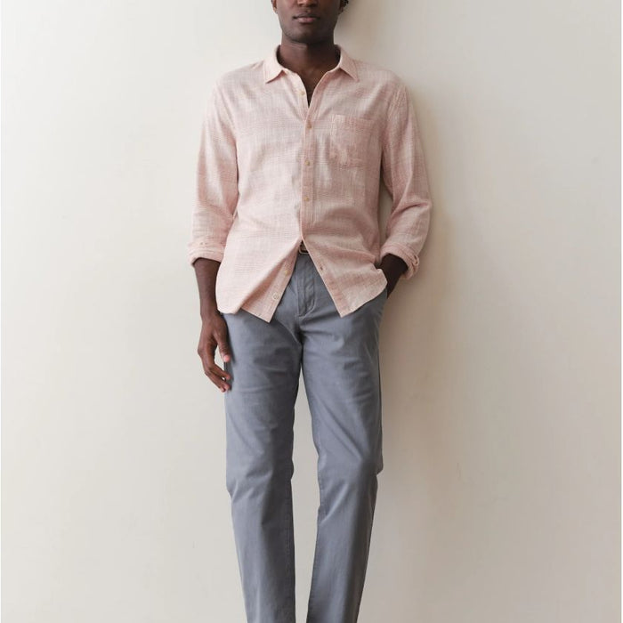 Marine Layer Men's Classic Selvage Long Sleeve Shirt