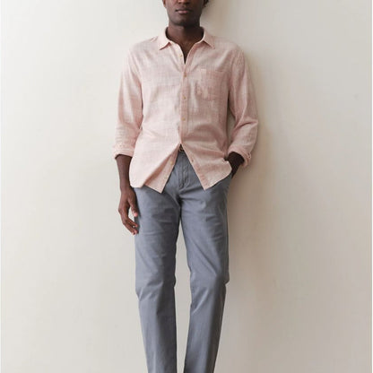 Marine Layer Men's Classic Selvage Long Sleeve Shirt