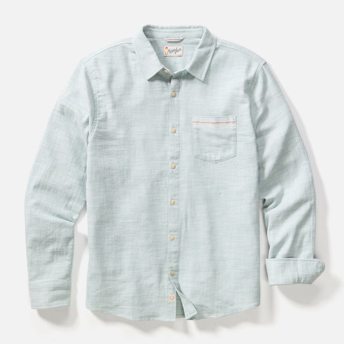 Marine Layer Men's Classic Selvage Long Sleeve Shirt