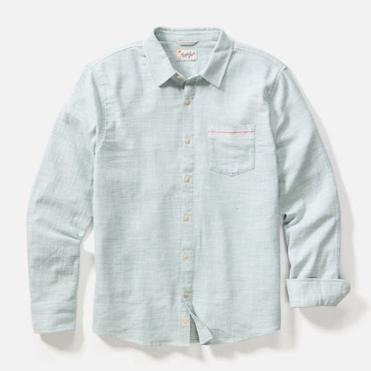 Marine Layer Men's Classic Selvage Long Sleeve Shirt