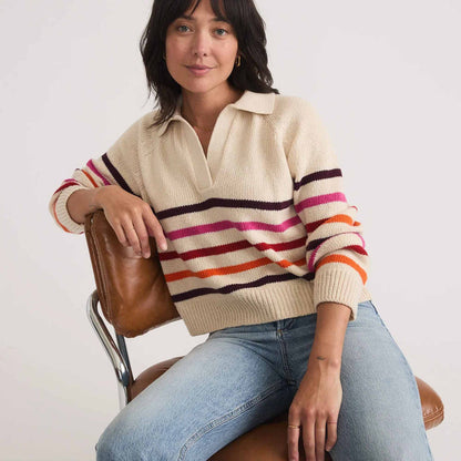 Marine Layer Women's Claire Sweater Polo