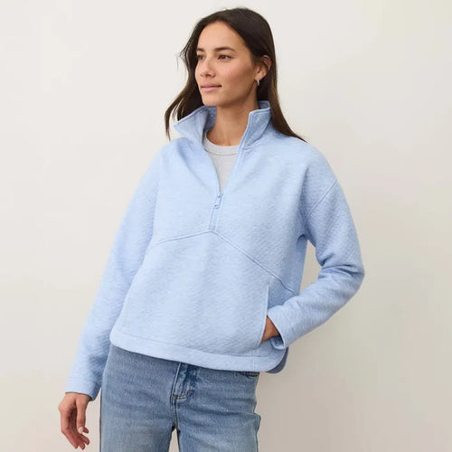 Marine Layer Women's Corbet Quilted Half Zip