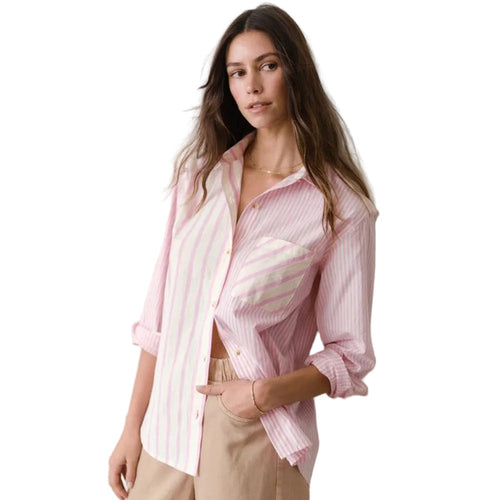 Marine Layer Women's Jane Relaxed Long Sleeve Shirt