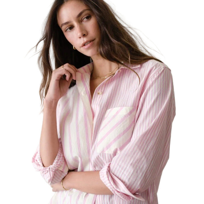 Marine Layer Women's Jane Relaxed Long Sleeve Shirt