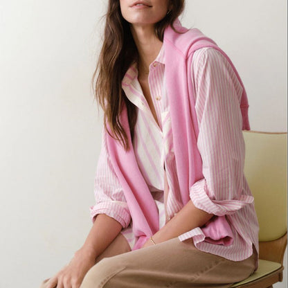 Marine Layer Women's Jane Relaxed Long Sleeve Shirt