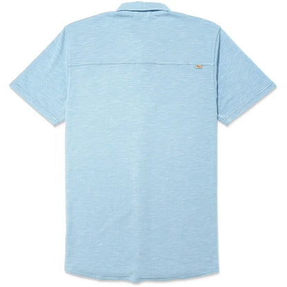 Marshwear Men's Coffin Point Knit Short Sleeve button-up Shirt
