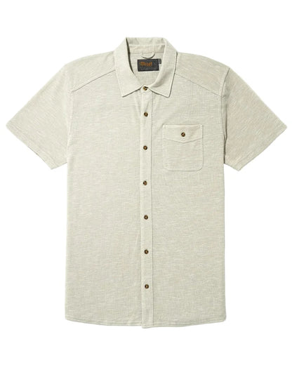 Marshwear Men's Coffin Point Knit Short Sleeve button-up Shirt