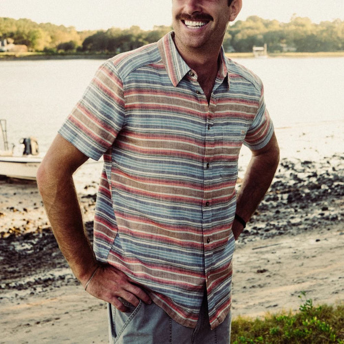 Marshwear Men's Layday Short Sleeve Button Up