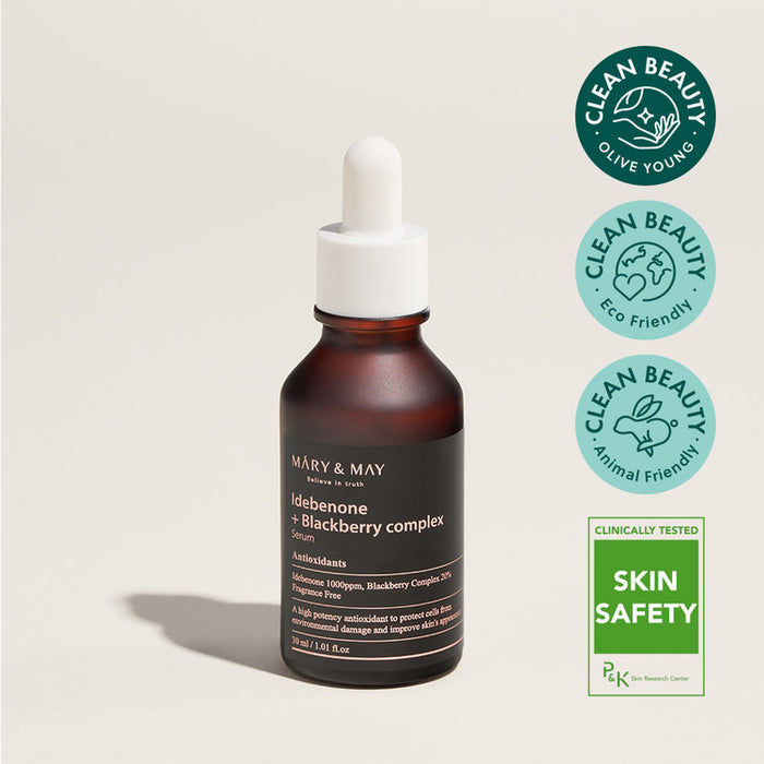 MARY & MAY Believe In Truth idebenone blackberry serum duo twin pack بكج مميز سيروم البلاك بيري وكريم العين من ماري اند ماي