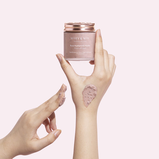 MARY & MAY Believe In Truth Rose Hyaluronics mask special set بكج مميز لاقنعة بالازهار للبشرة من ماري اند ماي