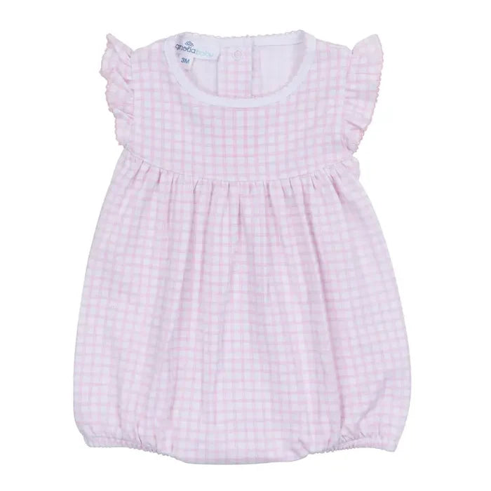 MB Pink Check Peek-A-Boo Wishes Bubble