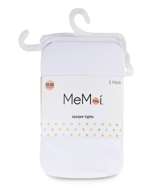 Me Moi Solid Nylon Infant Tights-3 PK.
