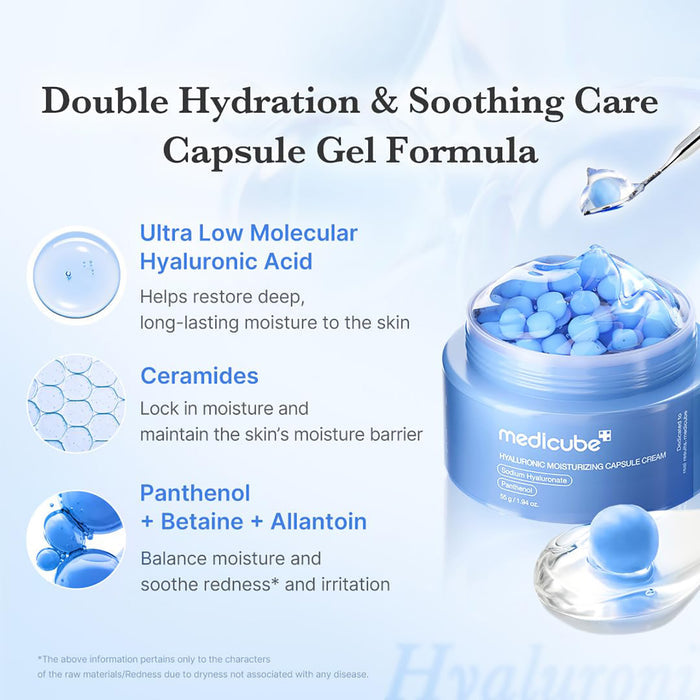 Medicube Hyaluronic Moisturizing Capsule Cream 1.94oz/ 55g