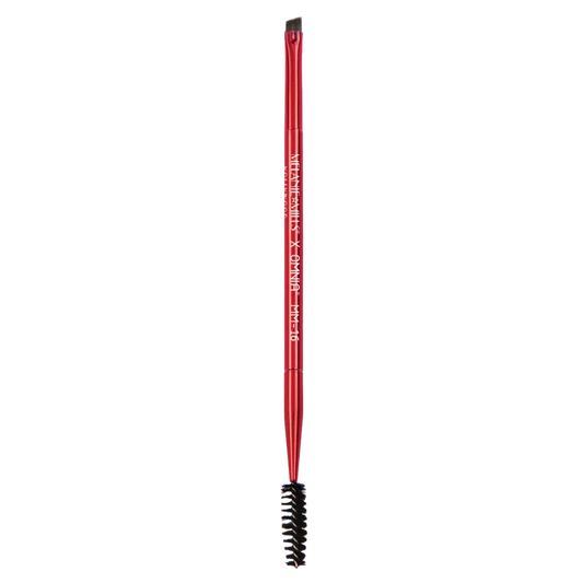 Melanie Mills Hollywood Dual Ended Angled Eye Brow Brush with Spoolie MM16 X Omnia®
