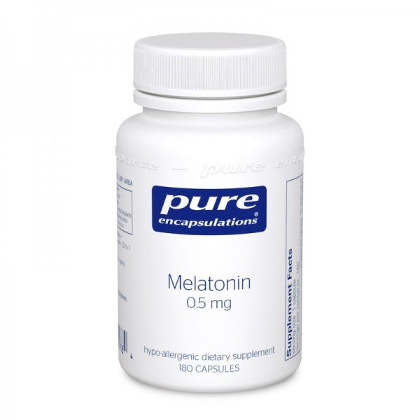 Melatonin .5mg 180 capsules by Pure Encapsulations