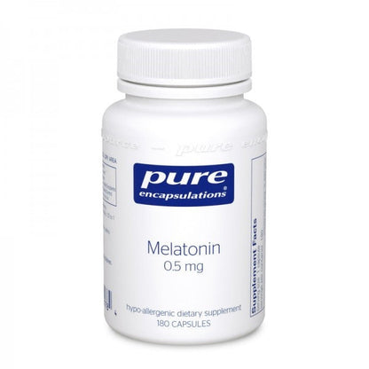 Melatonin .5mg 180 capsules by Pure Encapsulations