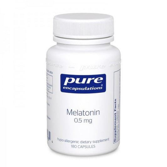 Melatonin .5mg 180 capsules by Pure Encapsulations