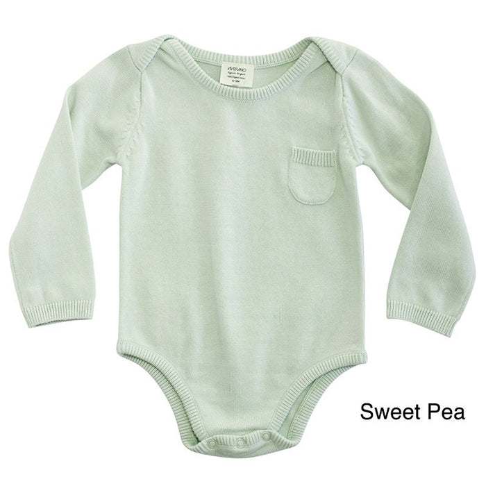 Milan Knit Baby Romper - Full Sleeve (5 Colors)