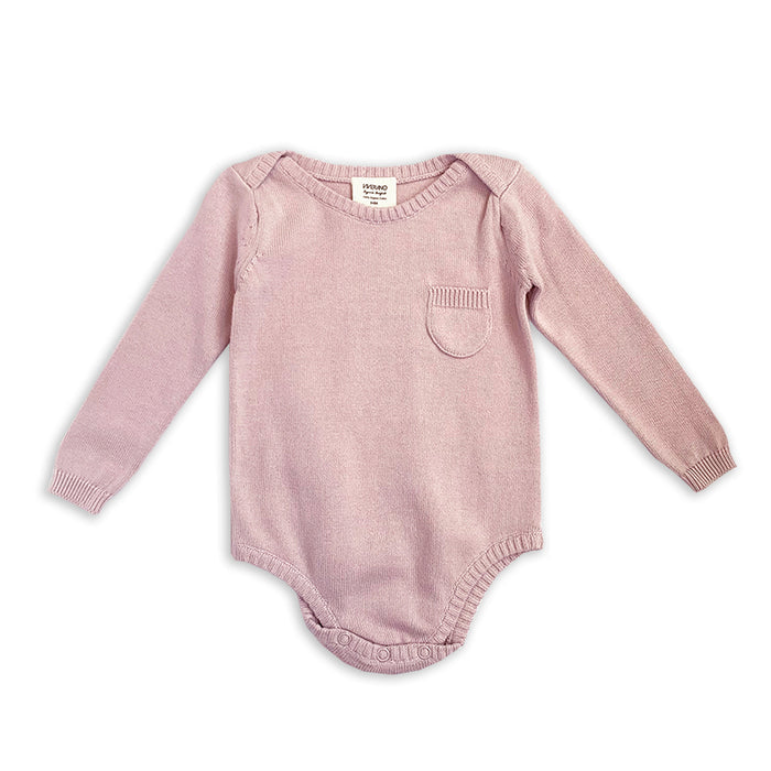 Milan Knit Baby Romper - Full Sleeve (5 Colors)
