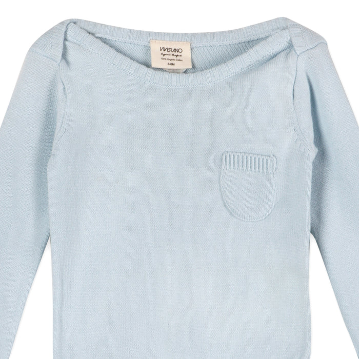 Milan Knit Baby Romper - Full Sleeve (5 Colors)