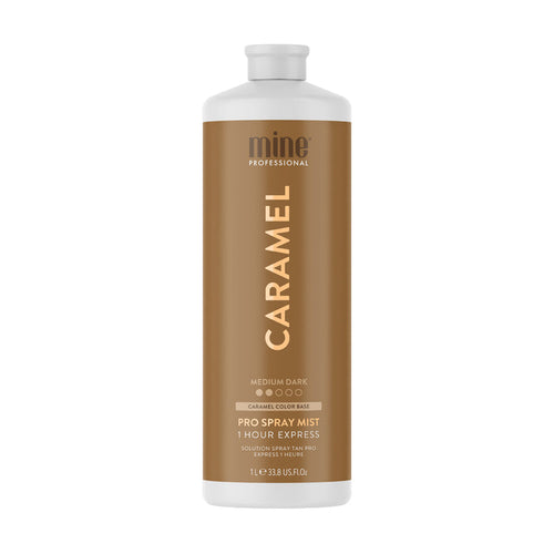 MINETAN Pro Caramel savaiminio įdegio dulksna