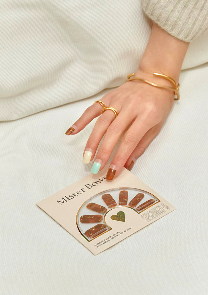 [Mister Bower] Premium Volume Gel Nail - Formica Blue - COCOMO