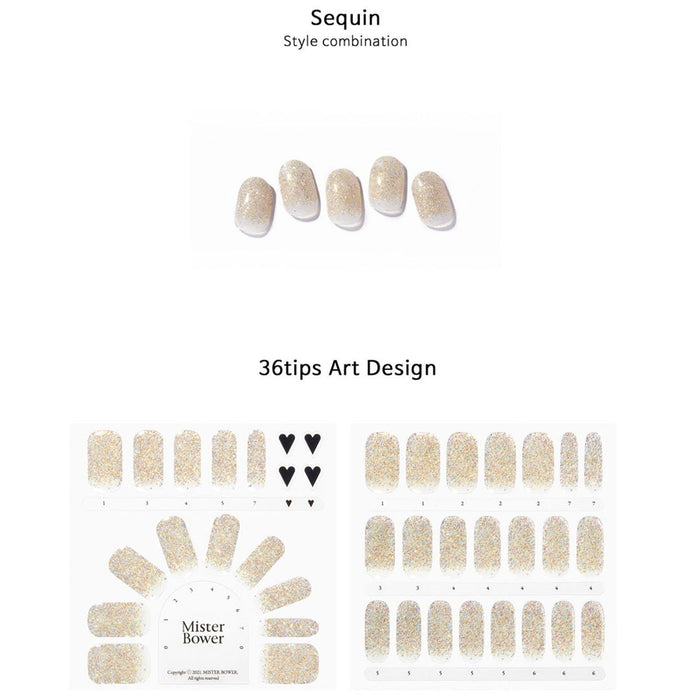 [Mister Bower] Volume Gel Nail - Sequin - COCOMO