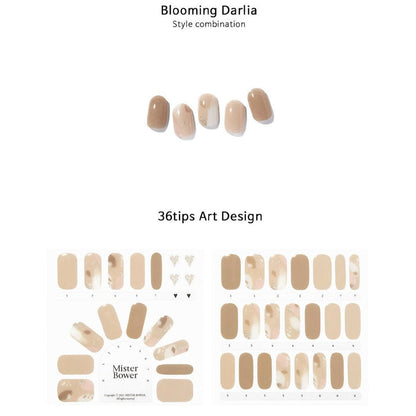 [Mister Bower] Volume Gel Nail – Blooming Darlia - COCOMO