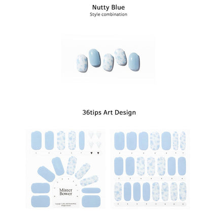 [Mister Bower] Volume Gel Nail – Nutty Blue - COCOMO