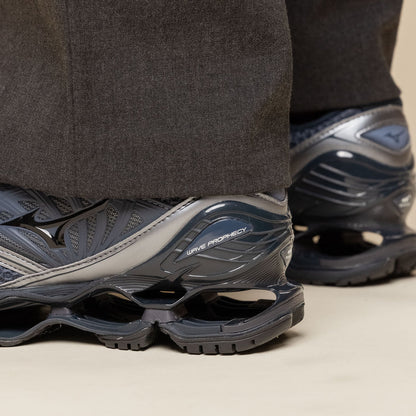Mizuno - Wave Prophecy LS - Odyssey Grey / Black / Metallic Grey