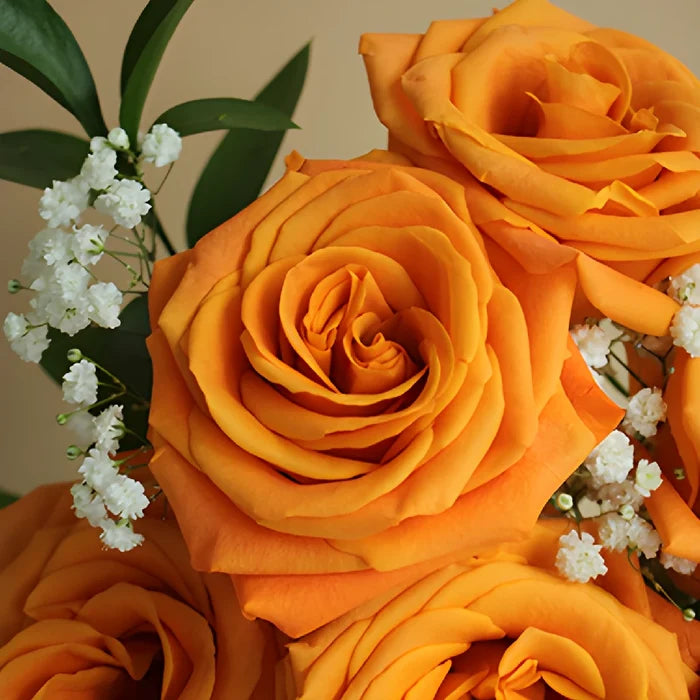 Mother's Day dozen yellow rose bouquet bulk flowers