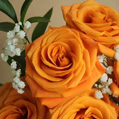 Mother's Day dozen yellow rose bouquet bulk flowers