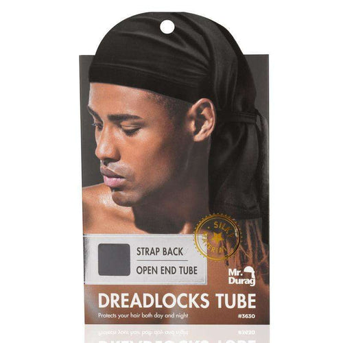 Mr. Durag Dreadlocks Tube With Strap, 1 Count, Black