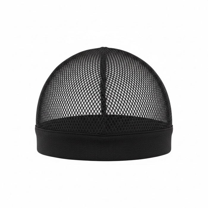 Mr. Durag Mesh Dome Cap, 1 Count, Black