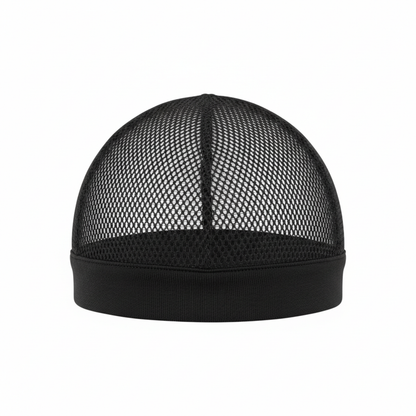 Mr. Durag Mesh Dome Cap, 1 Count, Black