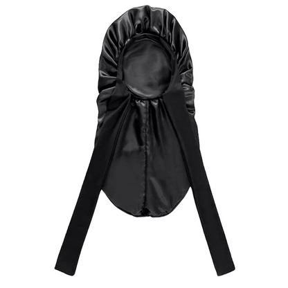 Ms. Remi Silky Wide Edge Strap Day & Night Cap, Braid Black