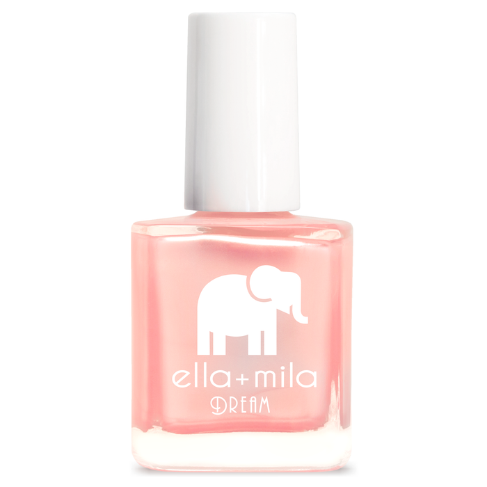 My Fantasy pearly soft pink nail polish bottle – ella+mila