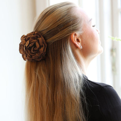 NAMISO - Hana Rose - hårklemme - Dots/prikker (9 cm)