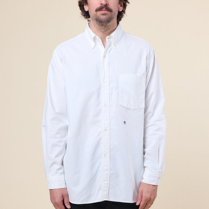 Nanamica - Button Down Wind Shirt - White