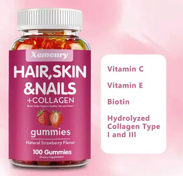 Hair, skin and nails gummies Liana Skincare