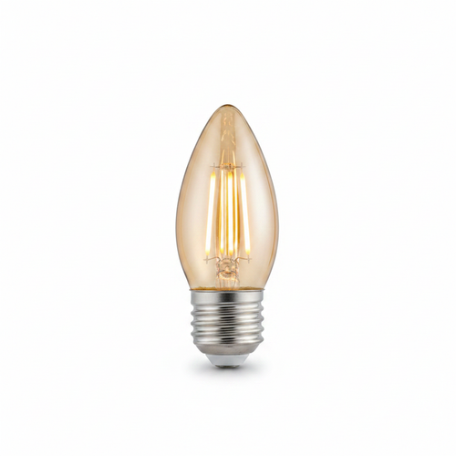 Neelux LED filament candle bulb 4W - white background render