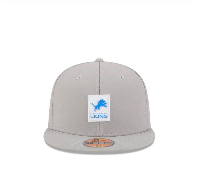 NEW ERA FITTED 59FIFTY 25 SIDLINE DETROIT LION - 60751577- GRY