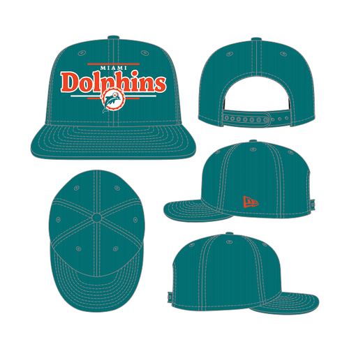 NEW ERA SNAPBACK 9FIFTY - MIAMI DOLPHINS - 60527108