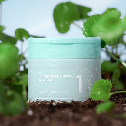 Numbuzin No.1 Centella Re-Leaf Green Toner Pad (70pcs/box)