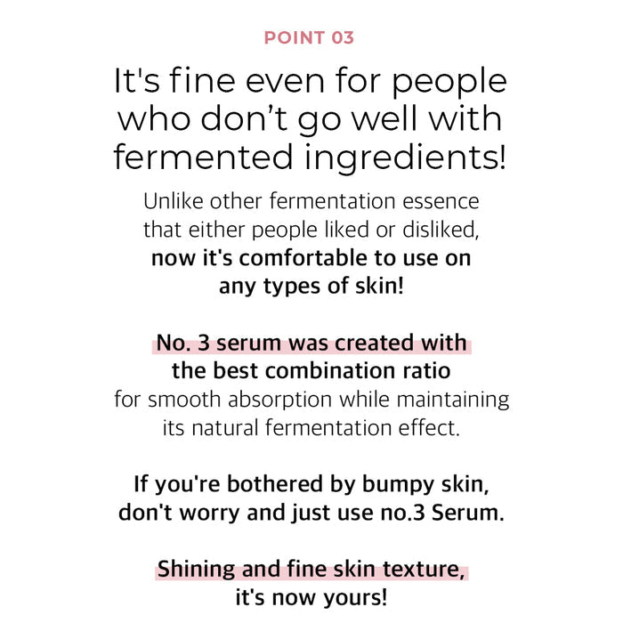 [NUMBUZIN]  No.3 Skin Softening Serum 50ml - COCOMO