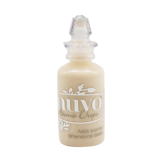 Nuvo - Aroma Drops - Magnolia Bloom. Add 3D beads in various sized to craft projects for that extra sparkle. Nuvo Aroma Drops adds scented dimensional details to greeting cards, scrapbook pages and more. Available at Embellish Away located in Bowmanville Ontario Canada.