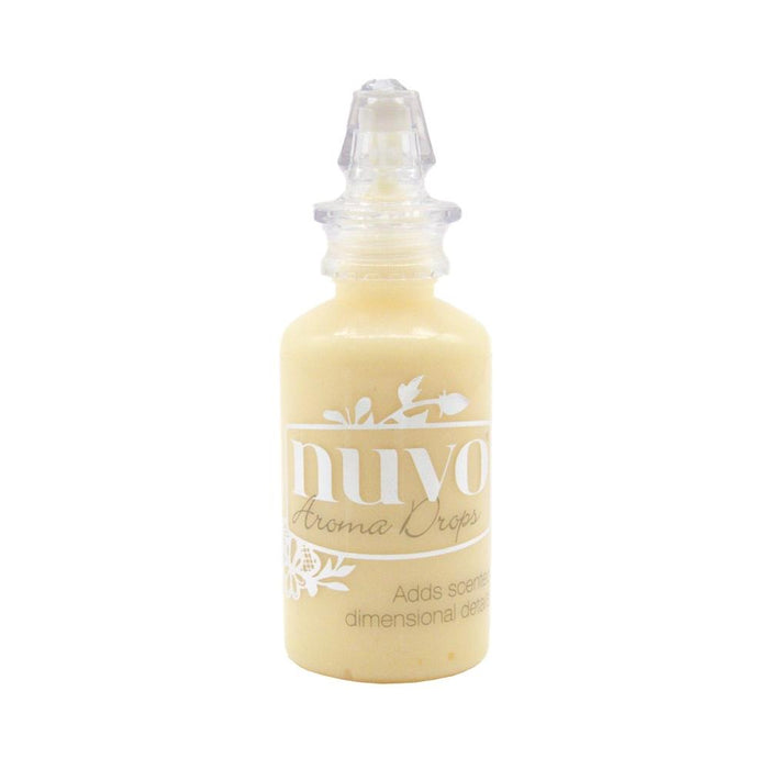 Nuvo - Aroma Drops - Magnolia Bloom. Add 3D beads in various sized to craft projects for that extra sparkle. Nuvo Aroma Drops adds scented dimensional details to greeting cards, scrapbook pages and more. Available at Embellish Away located in Bowmanville Ontario Canada.