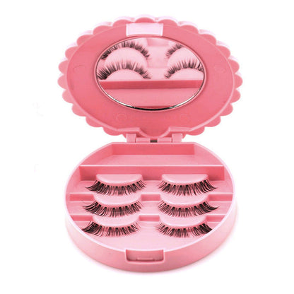 O Beautiful Cute Bow False Eyelash Case - ikatehouse