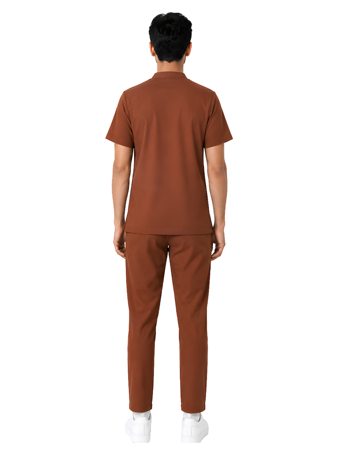 ONYX 4 POCKET MANDARIN MEN (COFFEE) SCRUB